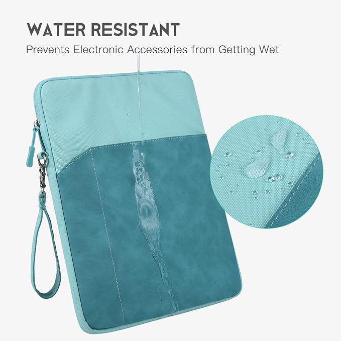 CAAORDKSO 6-7 Inch Tablet Sleeve for All-New Kindle Paperwhite and 6.8" Amazon Kindle Paperwhite Signature Edition,Amazon Fire 7 tablet, Kobo Clara 2E e-Reader 6" Protective Case Bag Cover Pouch, Blue