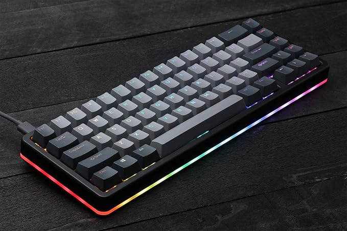 Drop ALT High-Profile Mechanical Keyboard — 65% (67 Key) Gaming Keyboard, Hot-Swap Switches, Programmable Macros, RGB LED Backlighting, USB-C, Doubleshot PBT, Aluminum Frame (Cherry MX Brown, Black)