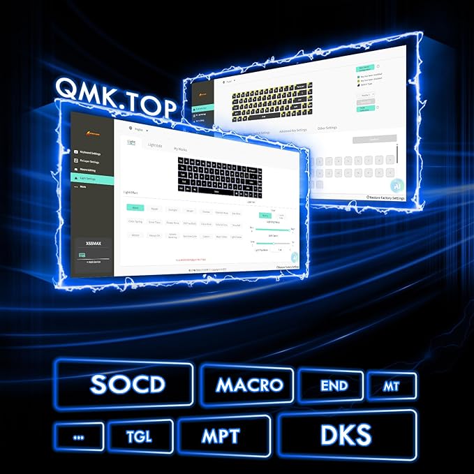ATTACK SHARK X68MAX HE 60% Wired Magnetic Switch Keyboard,Full Aluminum CNC,0.005mm RT Accuracy,8KHz Rapid Trigger Mechanical Gaming Keyboard,Adjustable Actuation,RGB Coiled Cable for FPS Games,White