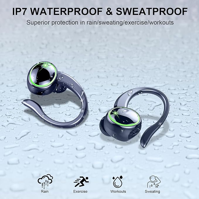 Matast Wireless Earbuds Sports, Bluetooth 5.3 Headphones