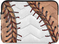 Baseball Laptop Case Sleeve, Retro Baseball Pattern Shockproof Protective Computer Carrying Cover, Briefcase Handbags 13-13.3inch Laptop Sleeve Bag