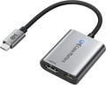 Cable Matters 48Gbps USB C to HDMI 2.1 Adapter with 140W Charging for MacOS, Windows, Supports [4K@240Hz /8K@60Hz HDR], Thunderbolt to HDMI Adapter, Compatible for MacBook, XPS, NO VRR Support