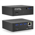 Plugable USB C Dock VESA Mount Compact with 85W Charging Thunderbolt 4/3 USB4 Compatible and Works with macOS, Windows, and ChromeOS Laptops (HDMI up to 4K@30Hz, USB-C PD) (Replaced by UD-Cube)