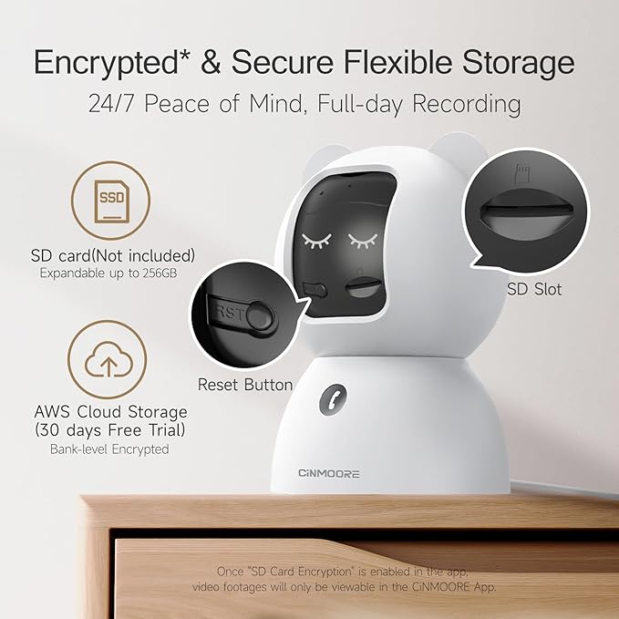 2.5K Indoor Camera 2pack, Non-Subscription AI Person/Pet/Cry Detection, 4MP Pet/Dog/Cat/Baby Camera w/Phone App, Pan Tilt 2.4GHz WiFi Cameras for Home Security, Night Vision, Full Duplex 2-Way Audio