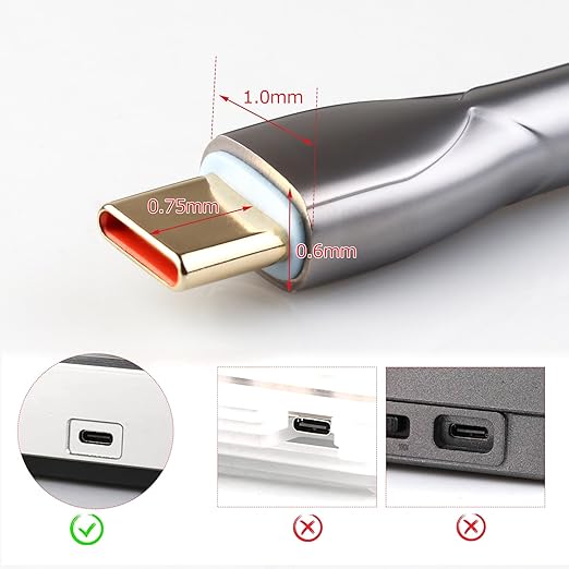 EPOMAKER Mix 1.8m Coiled Type-C to USB A TPU Mechanical Keyboard Space Cable with Detachable Aviator Connector for Gaming Keyboard and Cellphone(Grey)