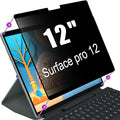 Privacy Screen Protector for Microsoft Surface Pro 12 Inch - Anti-Spy Filter with Blue Light Blocking - Removable, Reusable, Bubble-Free Installation