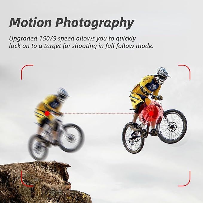 S5 Gimbal Stabilizer for Smartphone, 3 Axis Handheld, Upgraded Anti Shake System, Face Tracking, Foldable