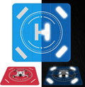 FPVtosky Drone Landing Pad Weighted, Nighttime Reflective & Foldable Launch Pad, Waterproof Helipad for DJI Mini 5/4/3 Pro/Mini 4k/Air 3S/Neo/Flip Drone Accessories (25 in)