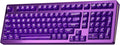 kutethy KY98 Wireless Mechanical Keyboard with Transparent Keycaps,Full Aluminum CNC,Hot-swappable,Pre-lubed Linear Switches,Gasket Structure,RGB Backlit,OLED Screen,BT5.0/2.4G/USB-C Wired (Purple)