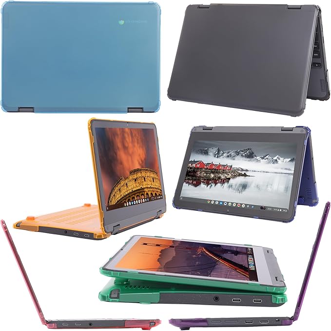 mCover Hard Shell Case Only Compatible for 2025 or Later 11.6" Lenovo 500e Chromebook Gen 4s 2-in-1 Laptop (NOT Fitting Any Other Lenovo Models)- Blue
