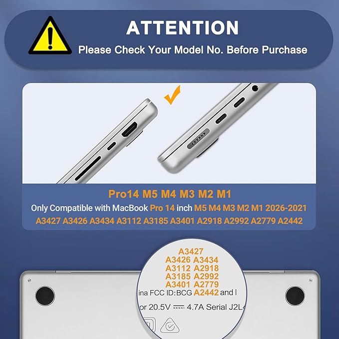 MOSISO Compatible with MacBook Pro 14 inch Case M5 2026 M4 2025 M3 M2 M1 2024-2021 A3427 A3426 A3434 A3112 A3185 A3401 A2918 A2992 A2779 A2442,Hard Case&Keyboard Skin&ScreenFilm&Pouch, Honeydew Green