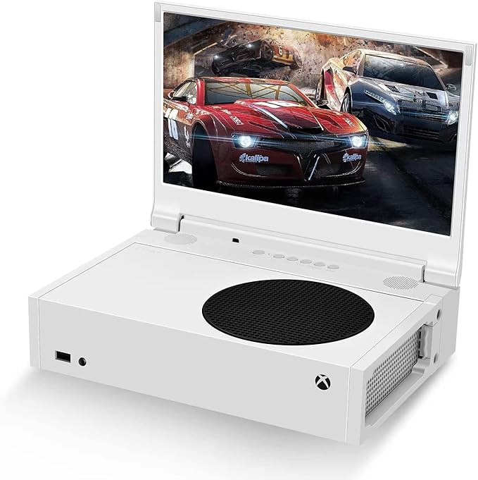 G-STORY 12.5‘’ Portable Monitor for Xbox Series S, 1080P Portable Gaming Monitor IPS Screen for Xbox Series S（not Included） with Two HDMI, HDR, Freesync, Game Mode, Travel Display
