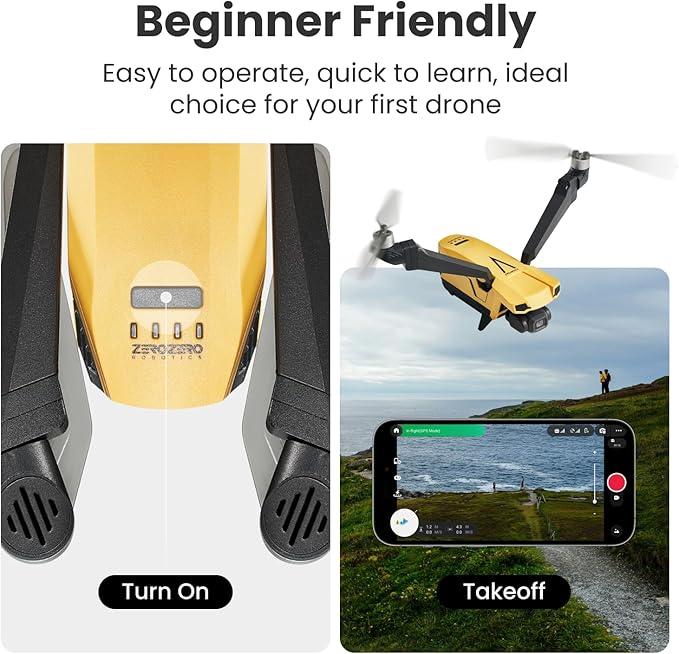 Falcon Mini Drone with an Extra Battery, 2 Battery for Max 68 Mins Flight Time (Combo)