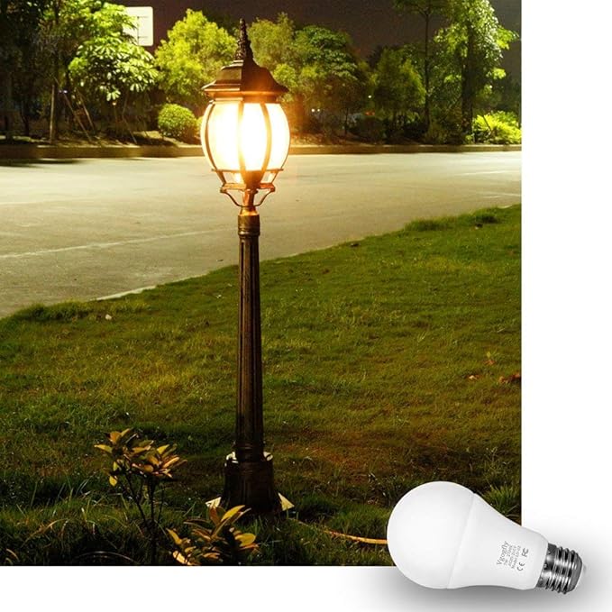 Vgogfly Dusk to Dawn Light Bulb Warm White