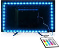 maylit Tv Led Backlight, 16.4ft Led Strip Lights for 75-85in Tv, Tv Lights kit with Remote, RGB Bias Lighting for Room Decor