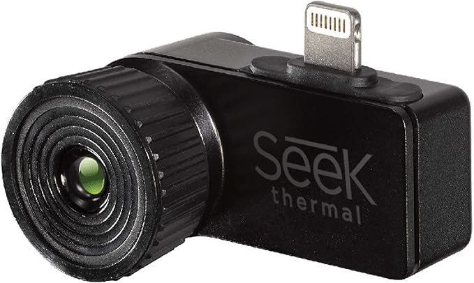 Seek Thermal CompactXR – Outdoor Thermal Imaging Camera for iOS, Black (LT-AAA)