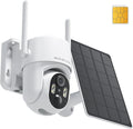 HOSAFE.COM 4G LTE Cellular Security Camera No Internet Needed,2K Solar No WiFi Security Camera Outdoor Wireless with SIM Card Jobsite, 360 Live View, Motion Detection, Free Cloud Storage(Need Apply)