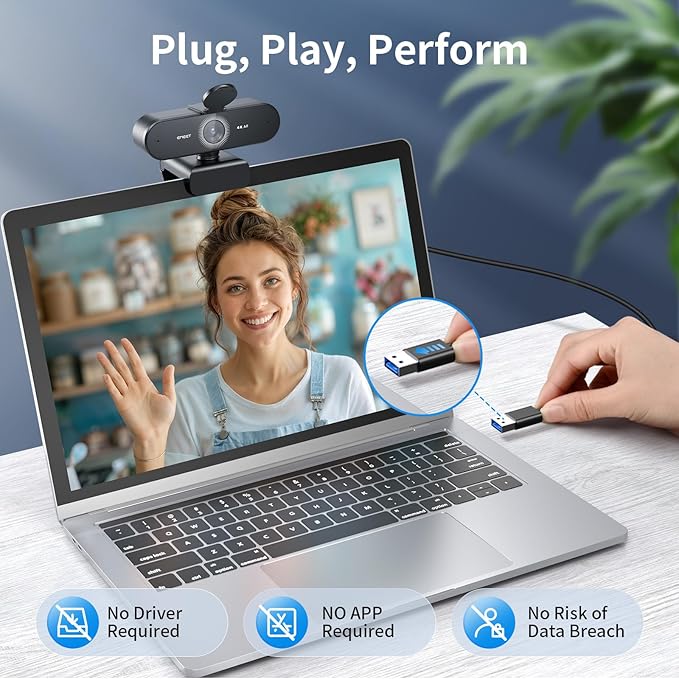 EMEET NOVA 4K PDAF Autofocus and C960 4K Autofocus TOF Webcams