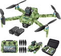 4K GPS Drone with Camera for Adults - 5G Remote Controller with 5.9 Inch Screen,Under 249g，Obstacle Avoidance, 60 Min Flight, Foldable Drone for Adults Beginners.（camouflage）