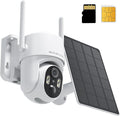 HOSAFE.COM 4G LTE Cellular Security Camera No Internet Needed, 2K Solar No WiFi Security Camera Outdoor Wireless with SIM Card Jobsite,360 Live View, Motion Detection,Free Cloud Storage(Need Apply)