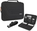 NIDOO 13.3 inch Laptop Sleeve Carrying Case 14 inch Computer Bag Shockproof Hard Shell Protective Cover Handle for 13 inch MacBook Air Pro/13.5" Surface Laptop 6/14" ThinkPad E14 Gen 6/ Dell HP Asus