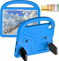 Dteck for iPad 10th Generation Case Kids 10.9 Inch 2022, Durable Lightweight Shockproof Protective Handle Stand EVA Foam Boys Girls Kids Proof Case for iPad 10th Generation 10.9 Inch 2022,Blue