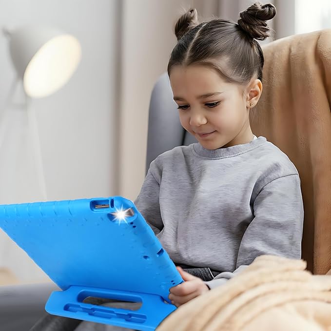 for Kids iPad Pro 12.9 Case 2nd 1st Generation Super Protection 2015 2017 12.9 inch iPad Pro Case with Pencil Holder iPad Pro Covers 12.9 inch for iPad Pro 12.9" 1st 2nd Gen Blue