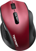 TECKNET Wireless Mouse for Laptop, Silent Mouse Quiet Click, Computer Mice Wireless, 6 Adjustable 4000 DPI Computer Mice