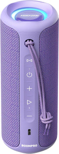 MIATONE Bluetooth Speakers 36W TWS Portable Speaker with Stereo Sound Bass, Bluetooth 5.3 Wireless USB Type C Outdoor, 5000mAh (Purple)