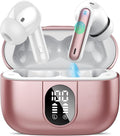Csasan Wireless Earbuds, 2024 Bluetooth Headphones 5.3 HiFi Stereo Earphones, 40H Playtime in-Ear Earbud, Bluetooth Earbud with Dual Mic Call, IP7 Waterproof Earphones Sport Headset for iOS