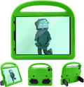 Kids Case for iPad Pro 11-inch 4th/3rd/2nd Generation(2020-2022), Techcircle Child Shockproof EVA Protective Handle Stand Case for iPad Air 5/Air 4 10.9", Support Pencil Charging, Green