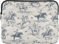 Western Cowboy Laptop Sleeve 13 inch Cute Laptop Bag 14 inch Waterproof Computer Bag for Women Laptop Accessories Computer Cover Bag for Tablet Men