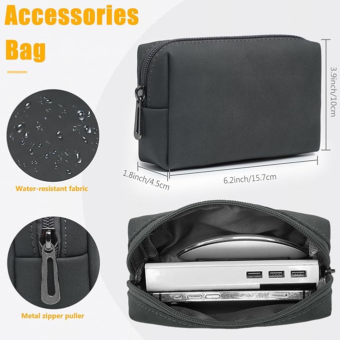 HYZUO 13.3-14 Inch Laptop Sleeve Case with Stand Feature for MacBook Pro 14 M5/M4/M3/M2/M1 2026-2021, MacBook Pro/Air 13.3, 13.5" 13.8" Surface Laptop, HP Spectre X360 13/14, Space Gray