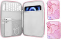 MoKo 9-11 Inch Tablet Sleeve Case, Fits New 11inch iPad Air M4/Pro M5, iPad A16 11", i-Pad 10/9/8/7th/Air 5/4th 10.9"/10.2", Tab S9/S8 11", Protective Bag Carrying Case with Pocket,Cloudy Pink
