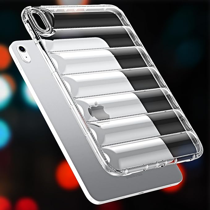 for iPad (A16) 11th Generation Case 11 inch 2025/iPad 10th Generation 10.9 inch (2022) Shockproof Soft TPU Back Cover Silicone Bumper Anti-Yellowing Lightweight Protective Clear Shell, Clear