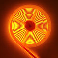 528Led/m COB Flexible LED Strip Light 16.4FT DC12V/24V Bendable Tape (Orange, 12V)