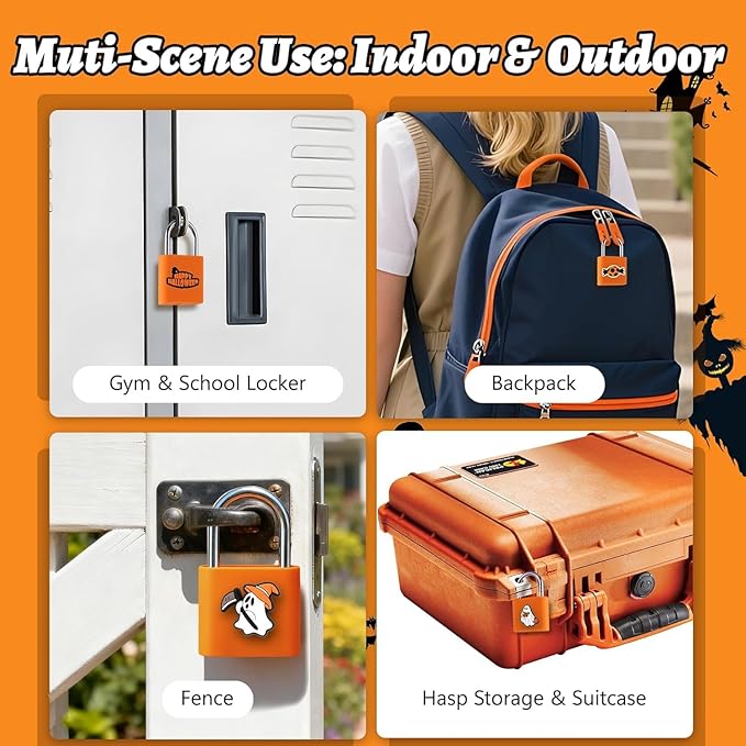 UMIKSMART Fingerprint Padlock, Keyless Fingerprint Padlock with USB Charging, Smart Keyless Padlock for School Locker, Gym Locker, Backpack and Travel Bag, Gift for Kids, Teens and Friends