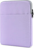 8 Inch Tablet Sleeve Case for 8.3" iPad mini 7 6/ Mini 5 4 7.9, Fire HD 8/8 Plus, Samsung Galaxy Tab A7 Lite 8.7", Compatible with Lenovo Tab M9/M8 8", Purple