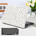 Funut for MacBook Pro 14 inch Case M5 2026 M4 2025 M3 M2 M1 2024-2021 A3427 A3426 A3434 A3112 A3185 A3401 A2918 A2992 A2779 A2442, Printed Plastic Hard Shell Case & Keyboard Cover, Leopard Print