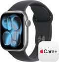 Apple Watch Series 11 [GPS + Cellular 42mm] Smartwatch with Space Grey Aluminium Case with Black Sport Band - S/M. Sleep Score, Fitness Tracker, Health Monitoring with AppleCare+ (2 Years)