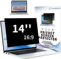 14 Inch Privacy Screen for Laptop with 16:9 Widescreen Laptop Blue Light Screen Protector - Anti-Glare - Anti-Scratch Protector Film for Data Confidentiality Privacy Shield