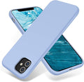 OTOFLY Compatible with iPhone 11 Case,Ultra Slim Fit iPhone Case Liquid Silicone Gel Cover with Full Body Protection Anti-Scratch Shockproof Case (Light Blue)