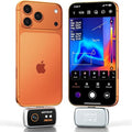 GW340 Thermal Camera for iPhone/Android/Tablet, 512x384 Super IR Resolution, Thermal Imager iOS 17/16/15 Series & iPads USB-C Port, 256x192 IR Resolution Home Inspection, HVAC, Automotive -4°F~752°F