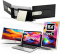 Teamgee 15.6" Laptop Screen Extender | Portable Monitor for 13-17” Mac/Windows Laptops | 120% sRGB FHD, Metal Stand, 235° Rotation, Ideal for Hybrid Work