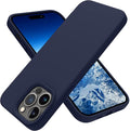 OTOFLY Designed for iPhone 14 Pro Case, Silicone Shockproof Slim Thin Phone Case for iPhone 14 Pro 6.1 inch (Midnight Blue)