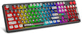 E-YOOSO Wireless Mechanical Keyboard Creamy, Bluetooth/2.4GHz/USB-C Wired, Hot Swappable Pre-Lubed Linear Switches, RGB Backlit, Cyber Mecha Style, Full Size Custom Gaming Keyboard for PC/Mac