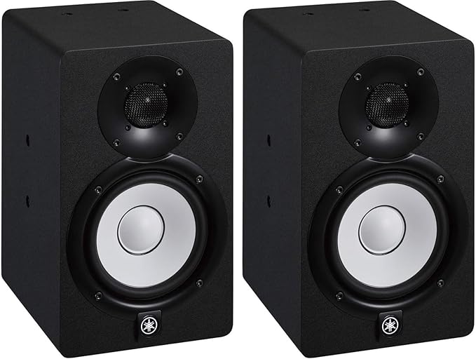 YAMAHA HS5I Studio Monitor with Mounting Points and Screws, Black (Pack of 2)