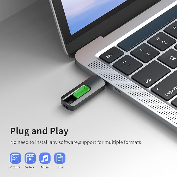 RAOYI 10 Pack 64GB USB Flash Drives Slide Retractable Memory Stick Bulk USB 2.0 Thumb Drive Jump Drive Zip Drive USB Sticks Data Storage Backup for PC Mac (64G, 10 Mixed Color)
