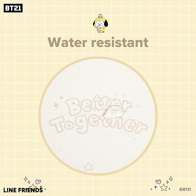Hamee MY LITTLE BUDDY SERIES Desk Mat - Large Office Accessories - Cute Non-Slip Rubber Base Mouse Pad & Keyboard Mat - BT21 Desk Pad