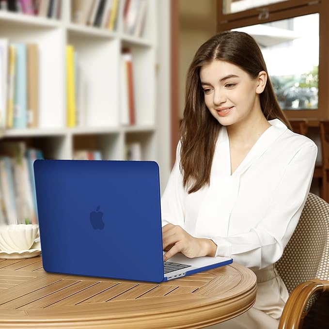 MOSISO Compatible with MacBook Pro 14 inch Case M5 2026 M4 2025 M3 M2 M1 2024-2021 A3427 A3426 A3434 A3112 A3185 A3401 A2918 A2992 A2779 A2442,Hard Case&Keyboard Skin&ScreenFilm&Pouch, Royal Blue